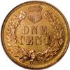 Image 2 : 1873 1C Closed 3 PR65 Red PCGS. The Bowers Indian Cent 
