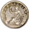 Image 2 : 1723 FARTH Hibernia Pattern Farthing, Silver MS63 PCGS 