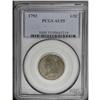 Image 3 : 1793 1/2 C AU55 PCGS. C-4, B-4, Low R.3. An attractive 