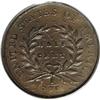 Image 2 : 1793 1/2 C AU58 PCGS. C-4, B-4, Low R.3. Manley Die St 