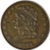 Image 1 : 1833 1/2 C PR63 Brown PCGS. C-1, B-1, R.1. R.5 as a pr 