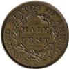 Image 2 : 1833 1/2 C PR63 Brown PCGS. C-1, B-1, R.1. R.5 as a pr 