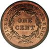 Image 2 : 1842 1C Large Date MS65 Red NGC. N-6, R.1. Die State a 
