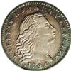Image 1 : 1794 H10C AU58 PCGS. V-3, LM-3, R.4. Star 1 is joined 