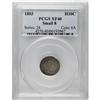 Image 3 : 1803 H10C Small 8 XF40 PCGS. V-3, LM-1, R.6. The 1803 