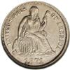 Image 1 : 1871-CC 10C MS61 NGC. Only once before have we offered 