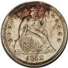 Image 1 : 1852 10C PR65 NGC. Breen (1988) speculated that only e 