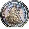 Image 3 : 1859 10C Transitional PR65 PCGS. The "coin without a c 