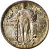 Image 1 : 1921 25C MS66 Full Head PCGS. An elusive key date in t 