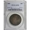 Image 3 : 1802 50C AU58 PCGS. O-101, R.3. Boasting the lowest mi 