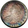 Image 1 : 1817 50C MS66 S NGC. O-110a, R.2 . A triple denticle 
