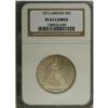 Image 3 : 1873 50C Arrows PR65 Cameo NGC. One of only two years 