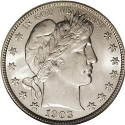 1903-O 50C MS66 NGC. A marvelous Premium Gem example o 