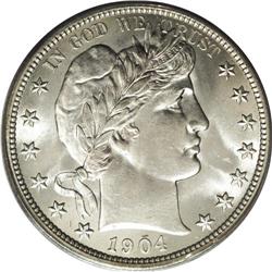 1904-O 50C MS65 PCGS. The 1904 New Orleans issue had a 