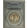 Image 3 : 1921-D 50C MS64 PCGS. Soft, satiny, rose-gray surfaces 