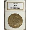 Image 3 : 1801 S$1 MS60 NGC. B-3, BB-213, R.3. The small dot to 