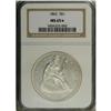 Image 3 : 1862 S$1 MS65 S NGC. Business strikes of this issue w 