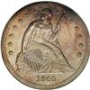 Image 1 : 1844 S$1 PR64 NGC. As one would expect, the 1844 Seate 