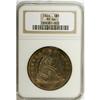 Image 3 : 1844 S$1 PR64 NGC. As one would expect, the 1844 Seate 