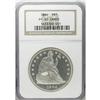 Image 3 : 1864 S$1 PR65 Cameo NGC. The 1864 Seated dollar saw a 