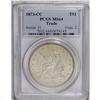 Image 3 : 1873-CC T$1 MS64 PCGS. The year 1873 is among the most 