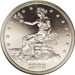 1883 T$1 PR66 S Cameo NGC. This was the final year fo 