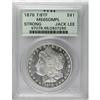 Image 3 : 1878 7/8TF S$1 Strong MS65 Deep Mirror Prooflike PCGS. 