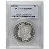 Image 3 : 1881-O S$1 MS65 Deep Mirror Prooflike PCGS. One glance 