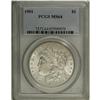 Image 3 : 1901 S$1 MS64 PCGS. This is a remarkable near-Gem exam 
