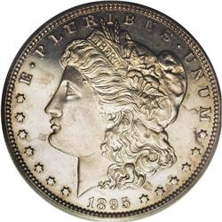 1895 S$1 PR62 PCGS. This proof-only issue in the Morga 