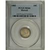 Image 3 : 1883 10C Hawaii Ten Cents MS66 PCGS. Hawaii''s first e 