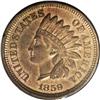 Image 1 : 1859 P1C Indian Cent, Judd-228, Pollock-272, R.1, MS63 
