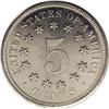 Image 2 : 1868 5C Five Cents, Judd-636, Pollock-708, Low R.7, PR 