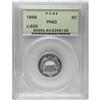 Image 3 : 1868 5C Five Cents, Judd-636, Pollock-708, Low R.7, PR 