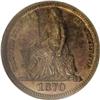 Image 1 : 1870 H10C Standard Silver Half Dime, Judd-811, Pollock 