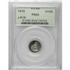 Image 3 : 1870 5C Barber''s Seated Liberty Dime, Judd-816, Pollo 