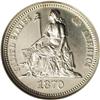 Image 1 : 1870 10C Barber''s Seated Liberty Dime, Judd-831, Poll 