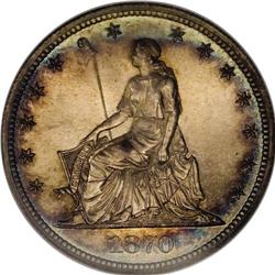 1870 50C Half Dollar, Judd-933, Pollock-1039, Low R.7, 
