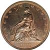 Image 1 : 1870 50C Barber''s Seated Liberty Half Dollar, Judd-93 