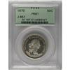 Image 1 : 1870 50C Standard Silver Half Dollar, Judd-951, Polloc 