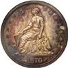 Image 1 : 1870 $1 Barber''s Seated Liberty Dollar, Judd-1002, Po 