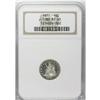 Image 3 : 1871 10C Indian Princess Dime, Judd-1080, Pollock-1216 
