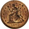 Image 1 : 1871 10C Indian Princess Dime, Judd-1085, Pollock-1221 