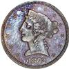 Image 1 : 1872 $5 Liberty Head Half Eagle, Judd-1243, Pollock-13 