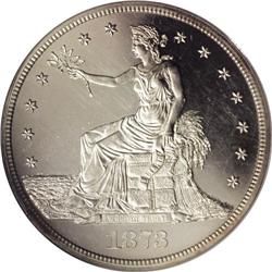 1873 T$1 Trade Dollar, Judd-1322, Pollock-1465, R.4, P