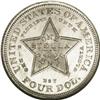 Image 2 : 1879 $4 Flowing Hair Four Dollar, Judd-1637, Pollock-1 