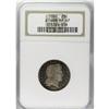 Image 3 : 1882 25C Shield Earring Quarter Dollar, Judd-1698, Pol 