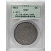 Image 3 : 1882 $1 Shield Earring Silver Dollar, Judd-1702, Pollo 
