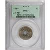 Image 3 : 1884 5C Five Cents, Judd-1724, Pollock-1934, Low R.6, 