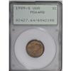 Image 3 : 1909-S VDB 1C MS64 Red and Brown PCGS. This gently shi 